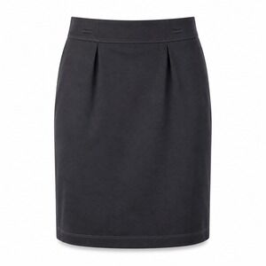 Eileen Fisher Womens Skirt PL Black Minimalist Professional Quiet Luxury Italian